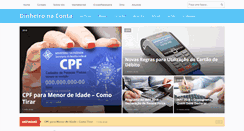 Desktop Screenshot of dinheironaconta.com